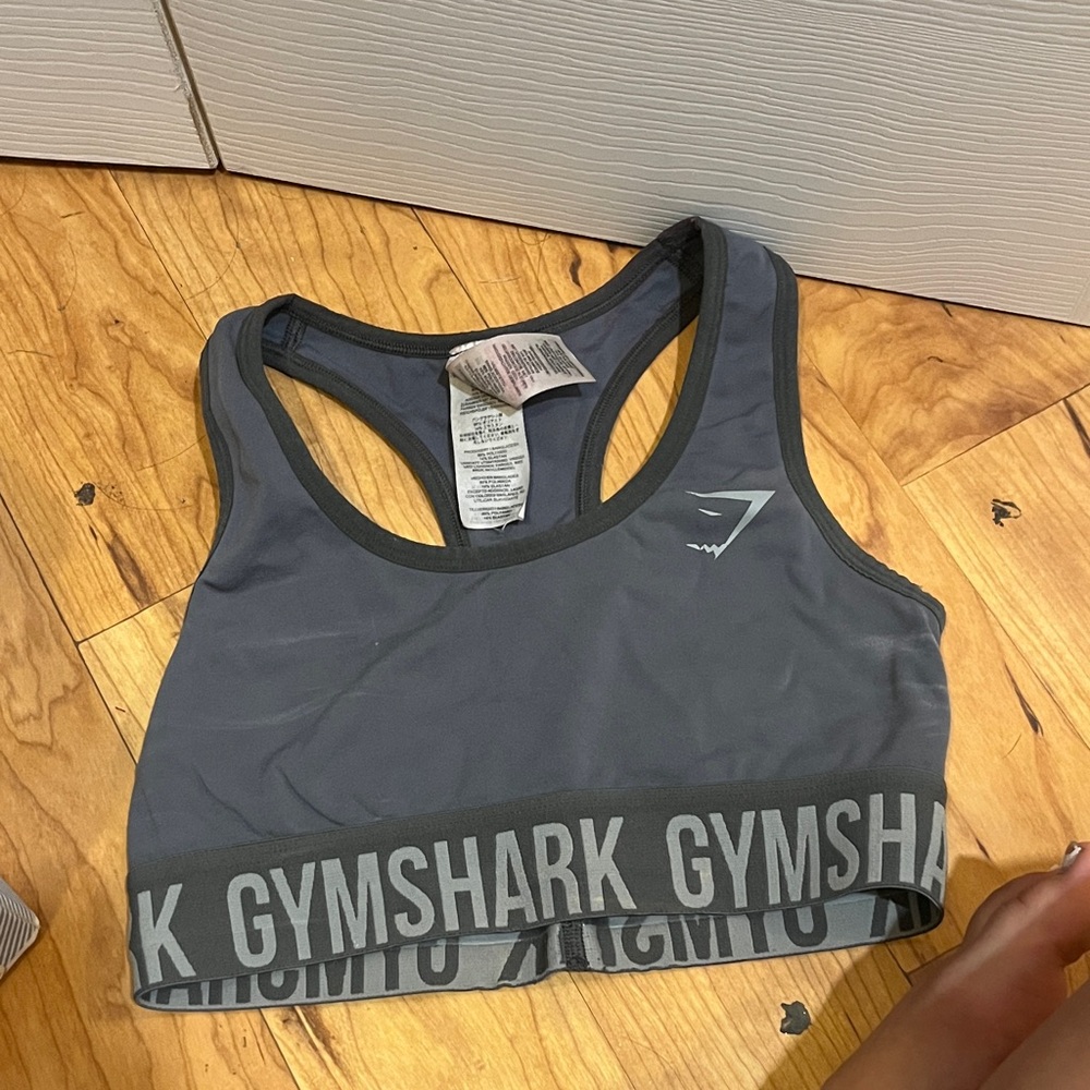 Gymshark Charcoal Sports Bra